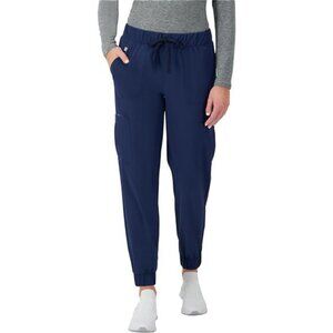 Hanes Women's Scrubs Cargo Joggers, Healthcare Scrub Joggers for Women,